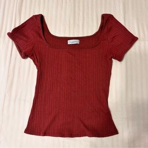 Urban Outfitters Maroon Red Top